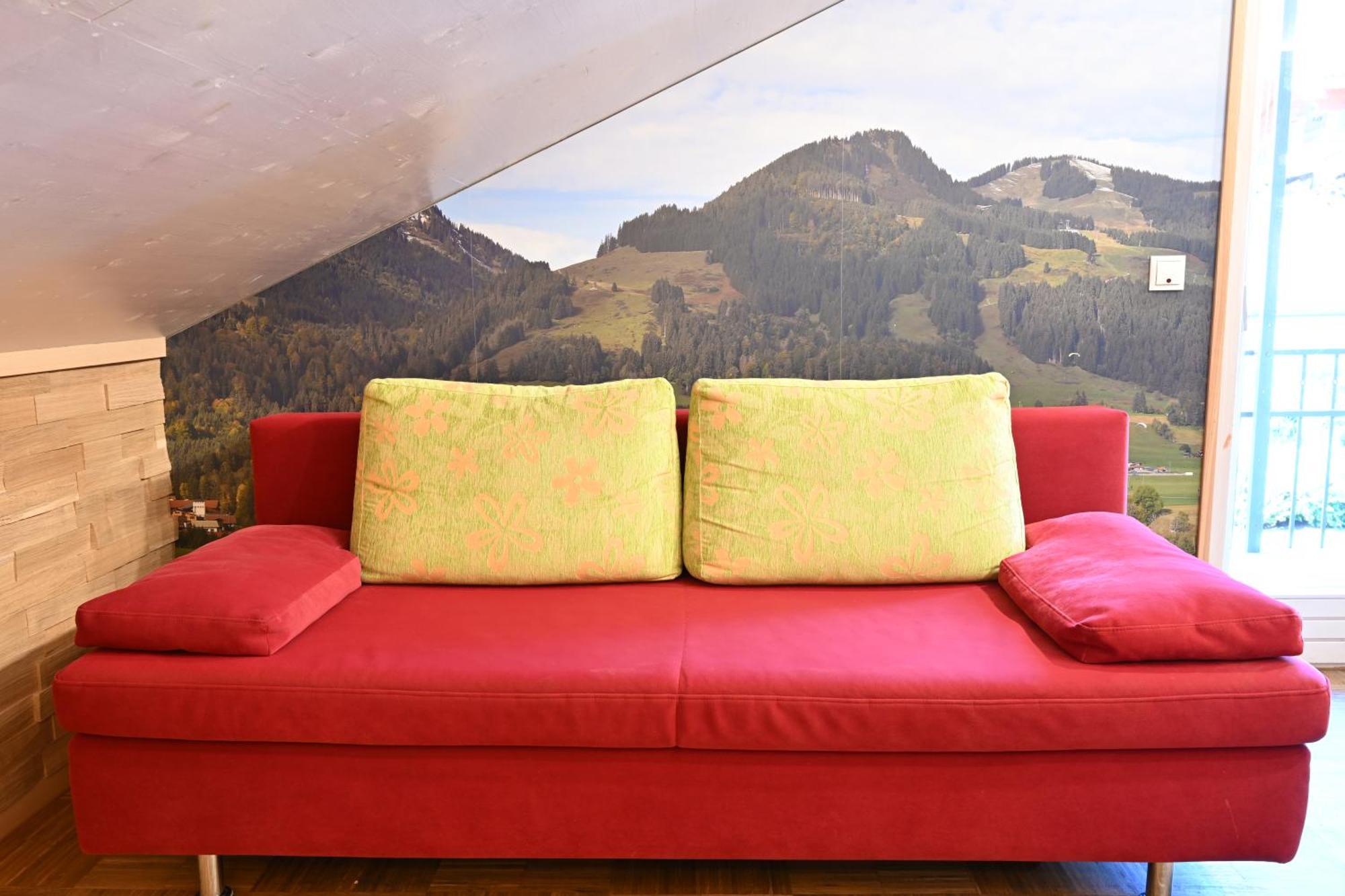 Familienurlaub Haus Bergahorn Appartement Bolsterlang Buitenkant foto